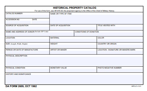 Download da 2609 Form