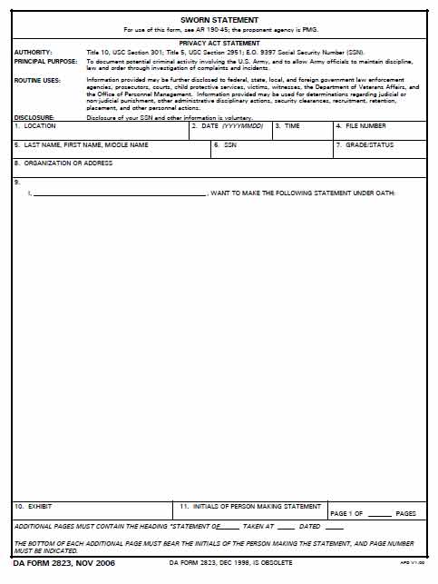 Download da 2823 Form