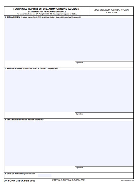 Download da 285-O Form