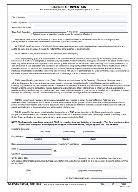 Download da 2873-R Form