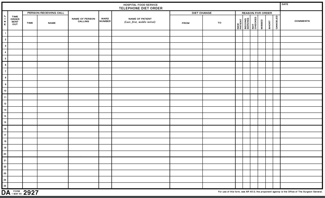 Download da 2927 Form