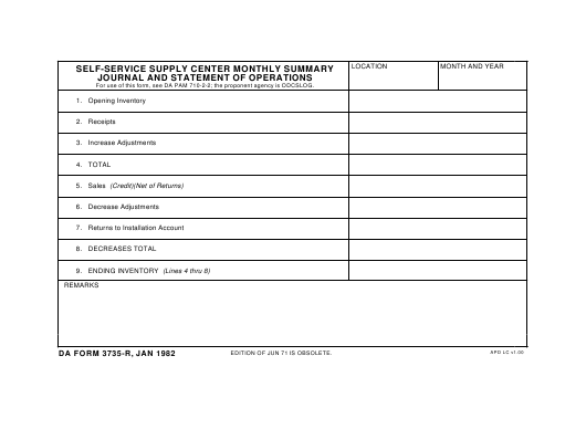 Download da 3735-R Form