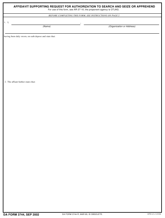 Download da 3744 Form