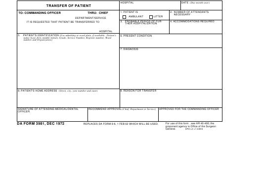 Download da 3981 Form