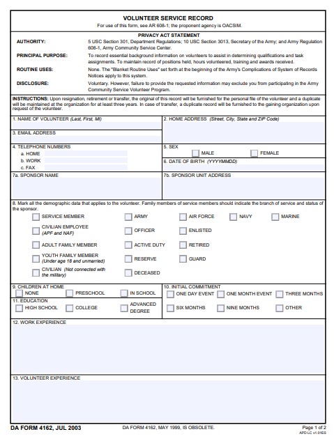 Download da 4162 Form