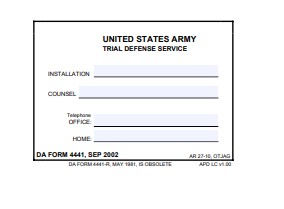 Download da 4441 Form