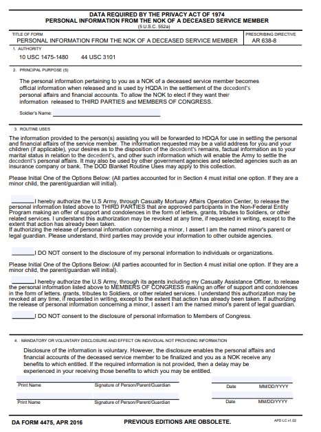 Download da 4475 Form