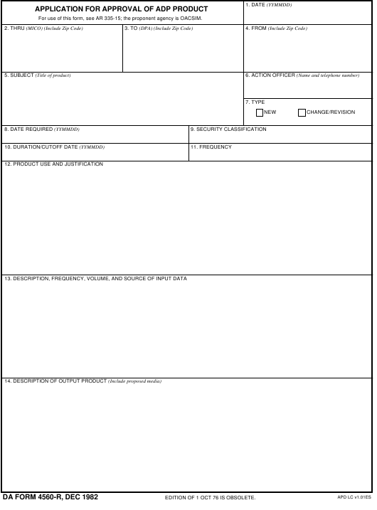 Download da 4560-R Form