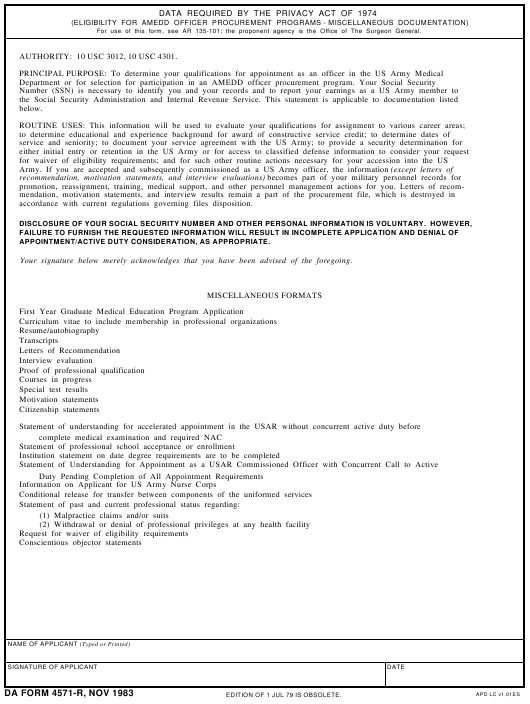 Download da 4571-R Form