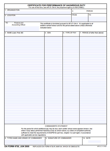 Download da 4730 Form