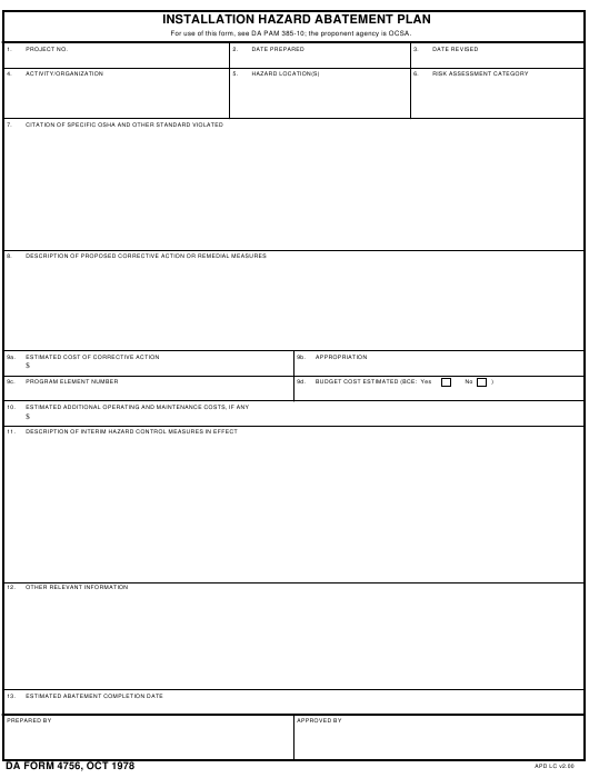 Download da 4756 Form