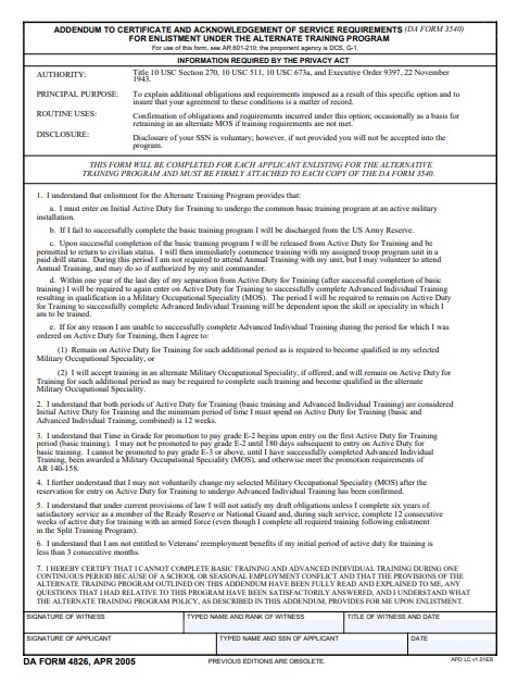 Download da 4826 Form