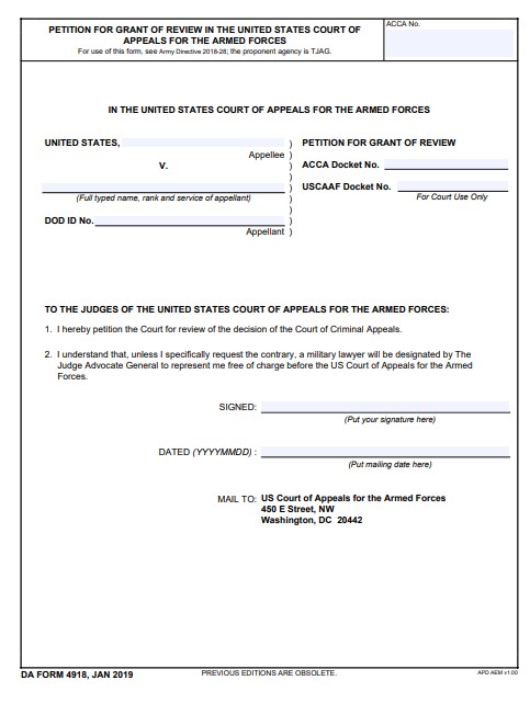 Download da 4918 Form