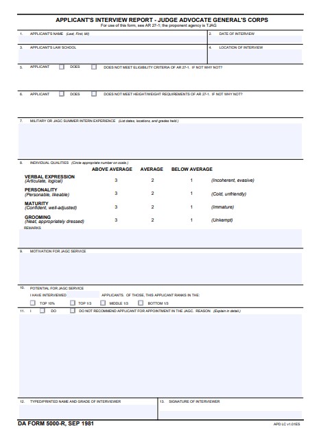 Download da 5000-R Form