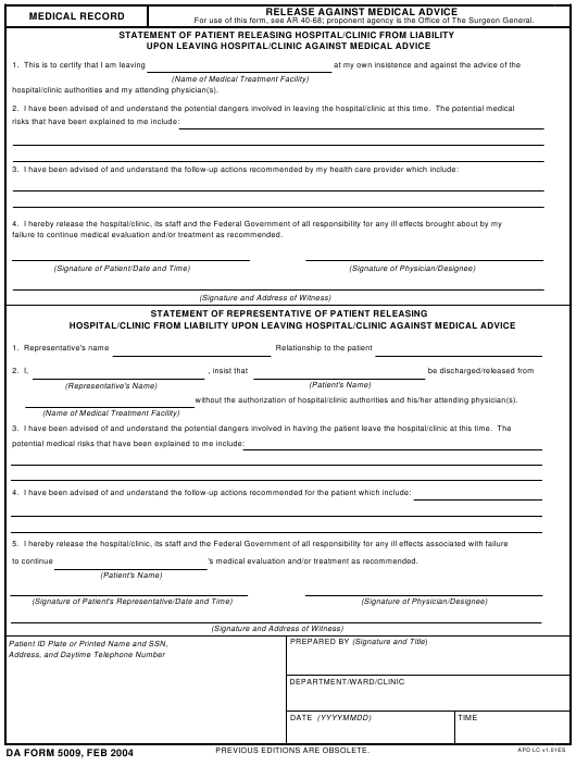 Download da 5009 Form