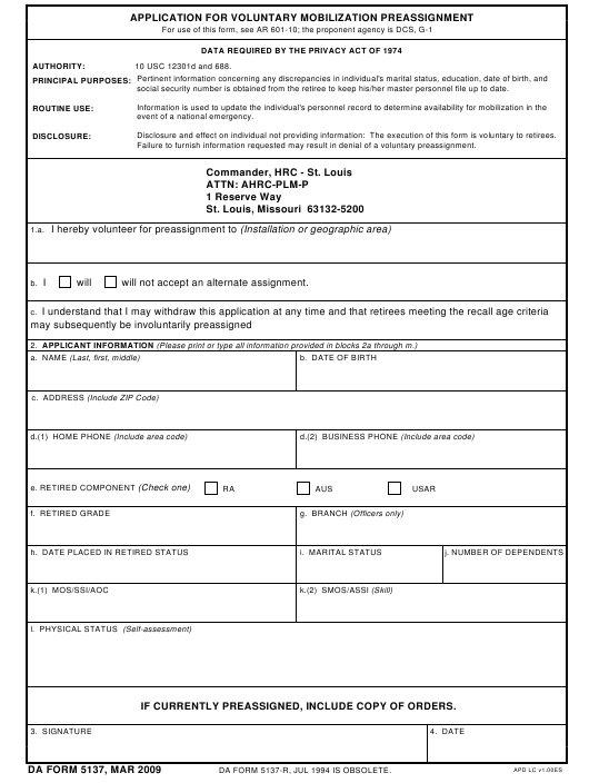 Download da 5137 Form