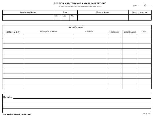 Download da 5156-R Form