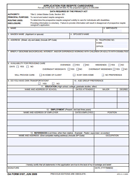 Download da 5187 Form