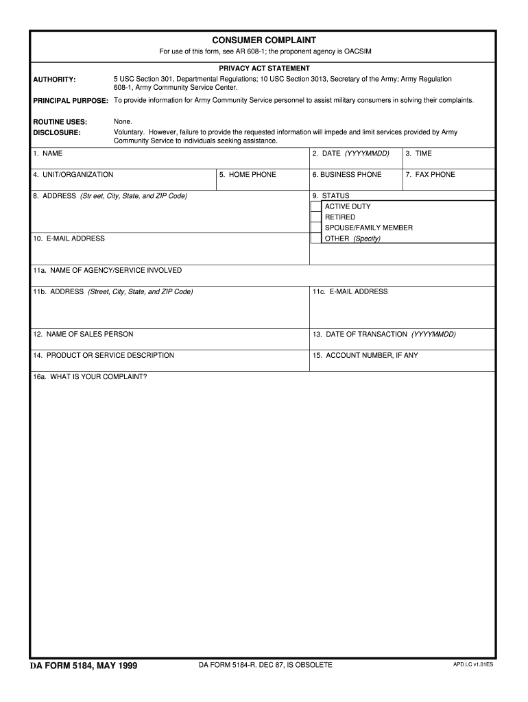 Download da 5184 Form