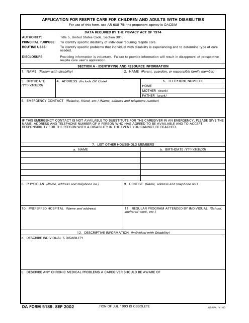 Download da 5189 Form