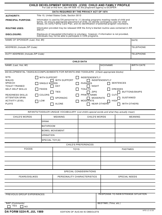 Download da 5224-R Form