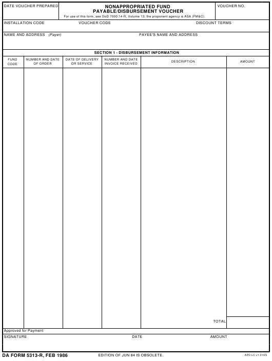 Download da 5313-R Form