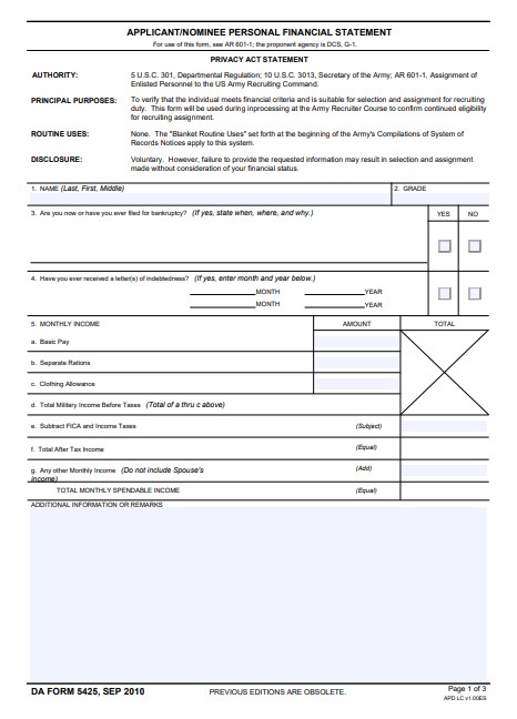 Download da 5425 Form