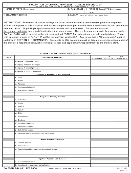 Download da 5441-11 Form