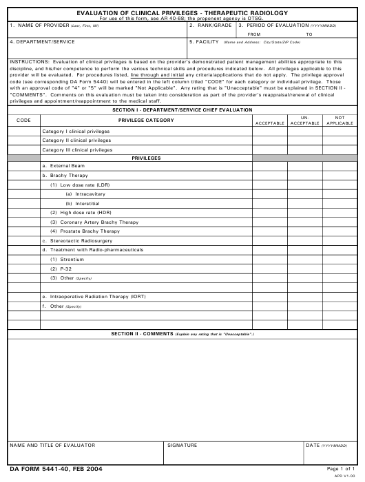 Download da 5441-40 Form