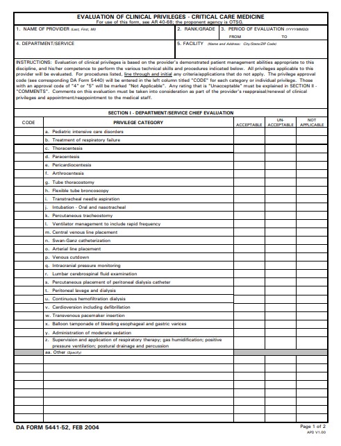 Download da 5441-52 Form