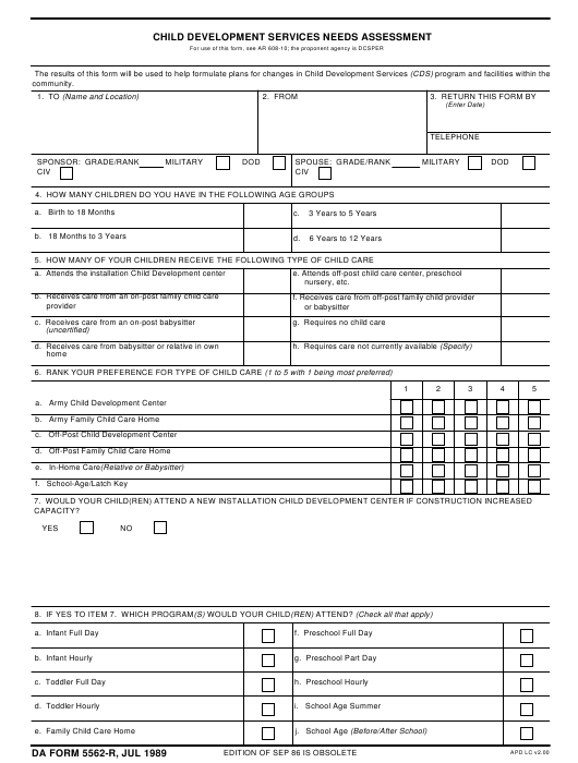 Download da 5562-R Form