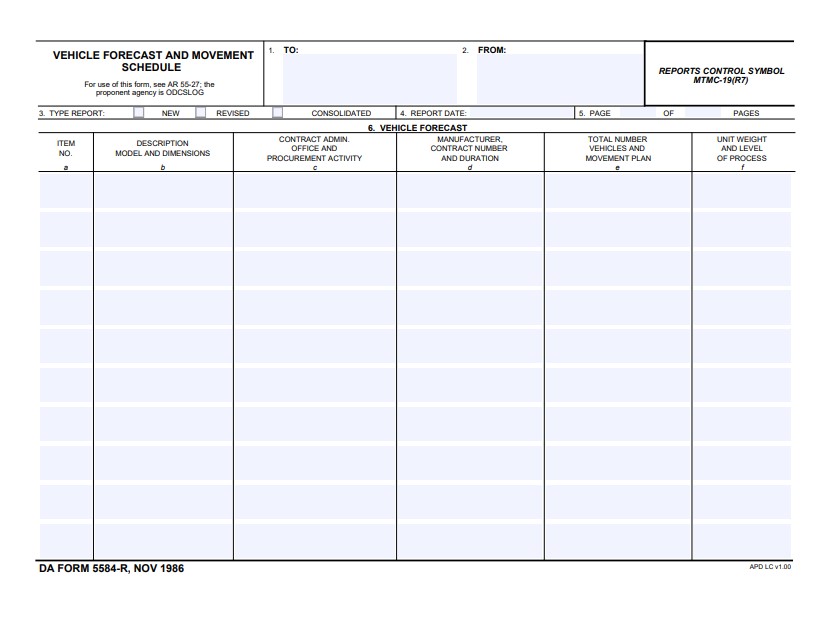 Download da 5584-R Form