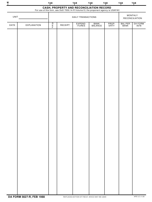 Download da 5627-R Form