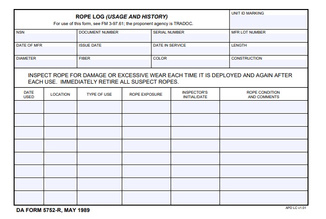 Download da 5752-R Form