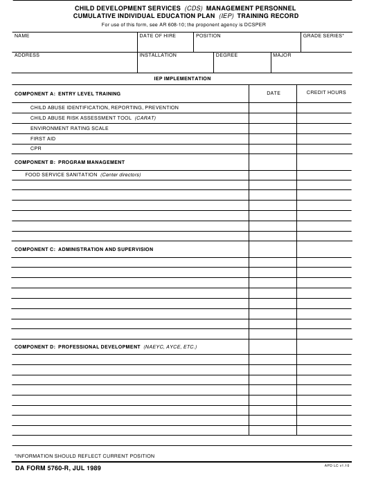 Download da 5760-R Form