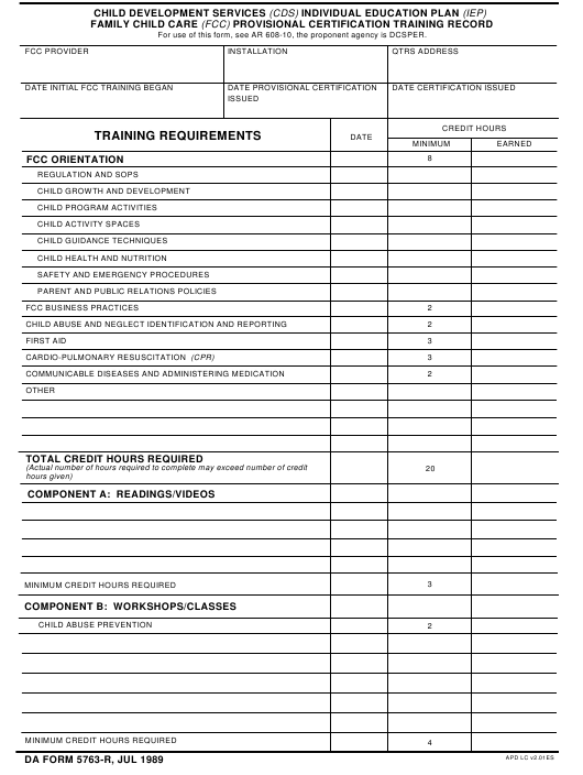 Download da 5763-R Form