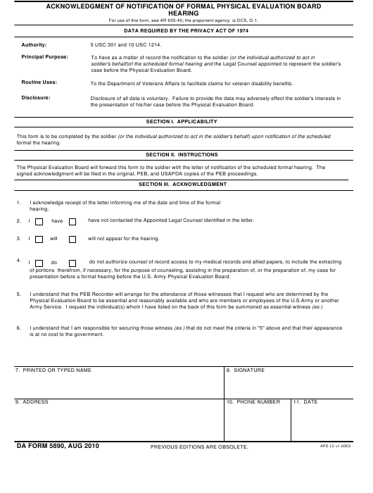 Download da 5890 Form