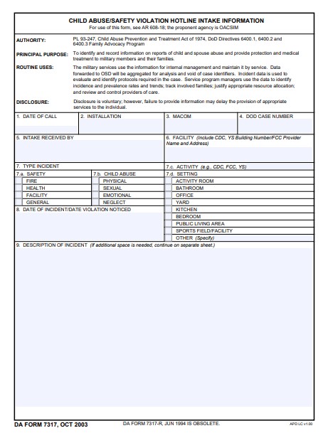 Download da 7317 Form