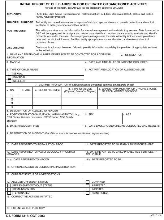 Download da 7318 Form