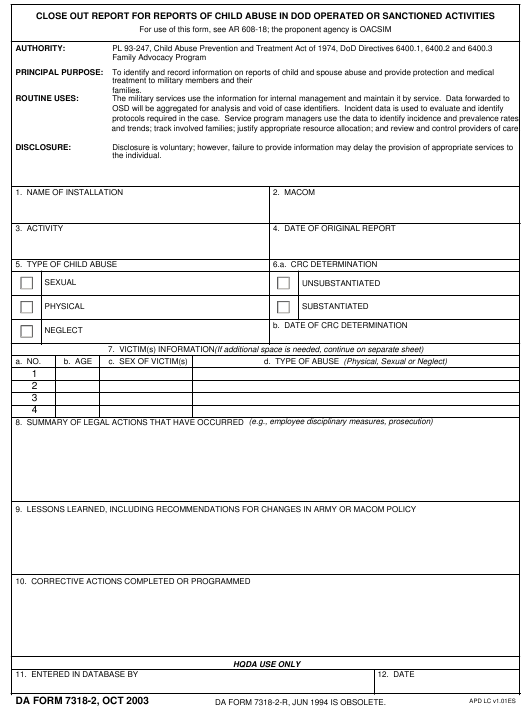 Download da 7318-2 Form