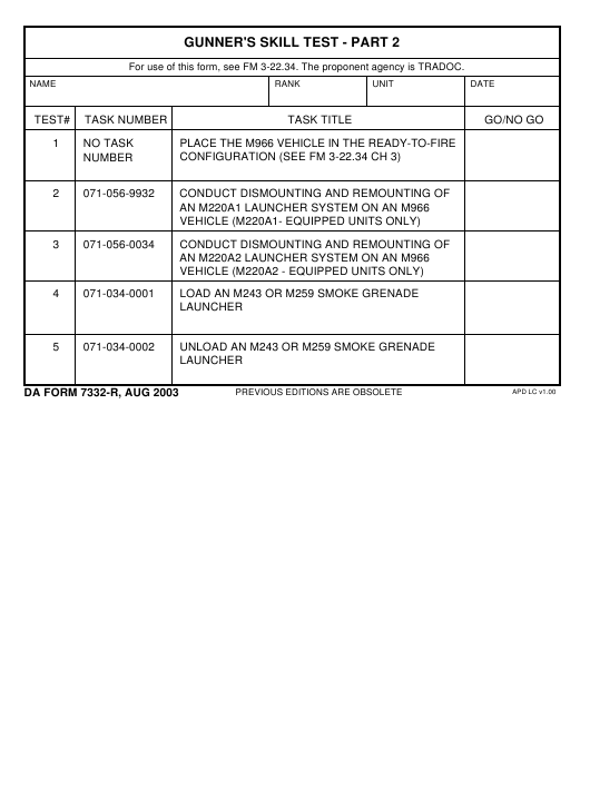 Download da 7332-R Form