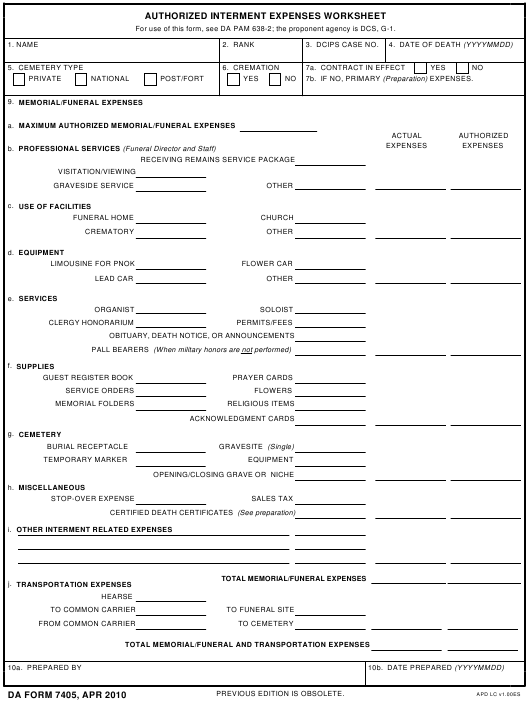 Download da 7405 Form