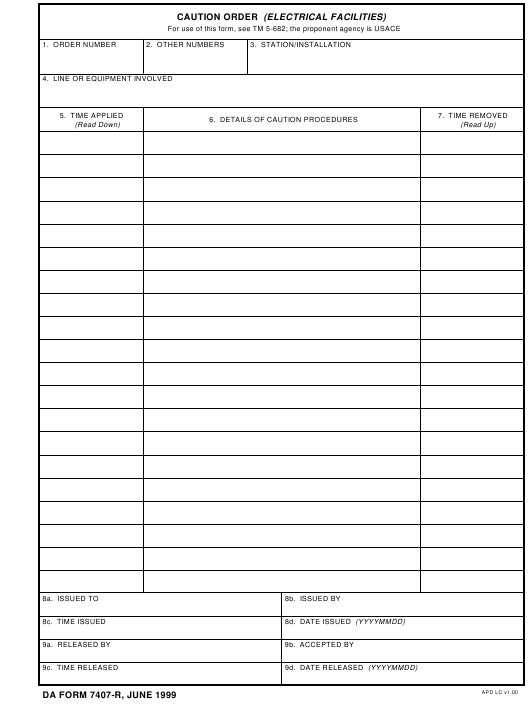 Download da 7407-R Form