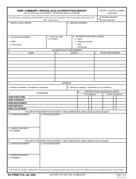 Download da 7418 Form