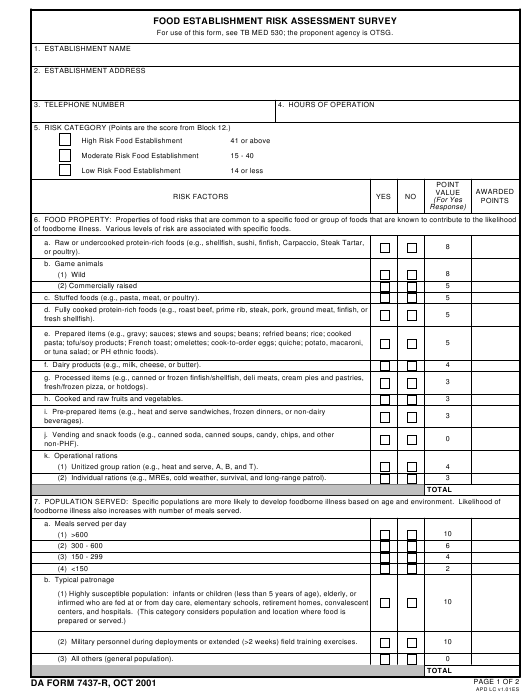 Download da 7437-R Form