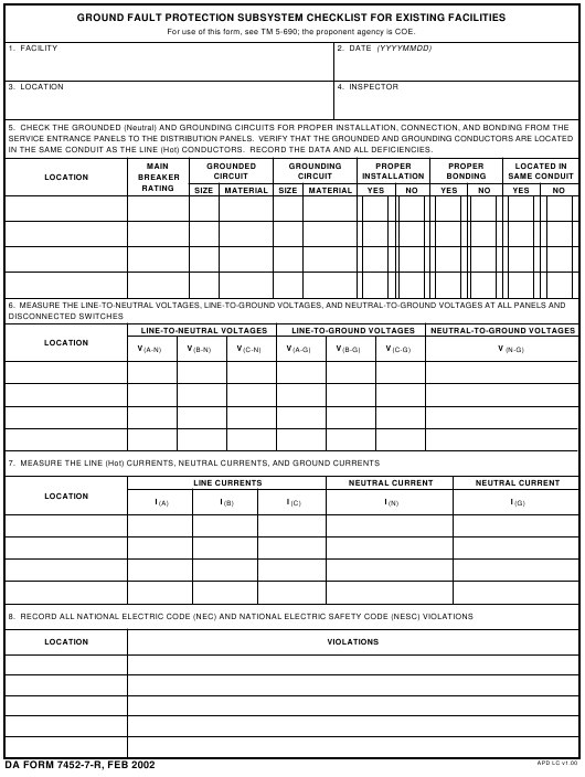 Download da 7452-7-R Form