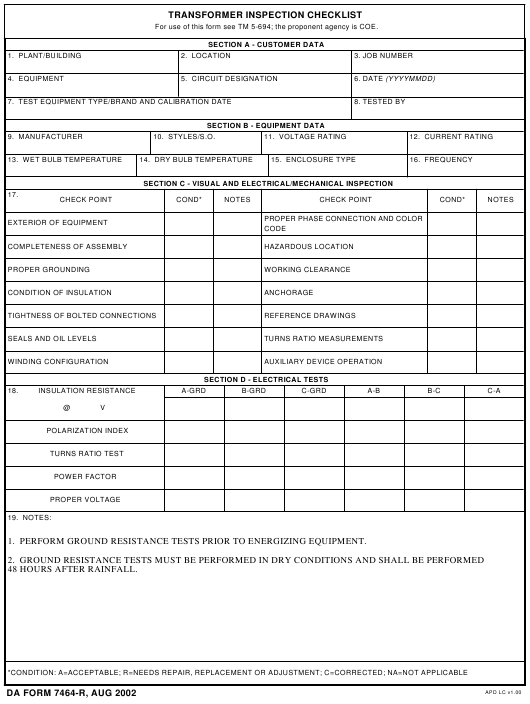 Download da 7464-R Form