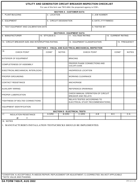 Download da 7469-R Form