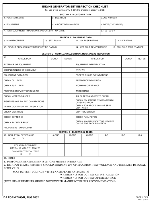 Download da 7468-R Form