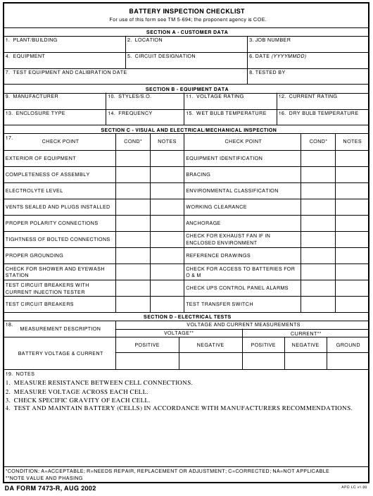 Download da 7473-R Form